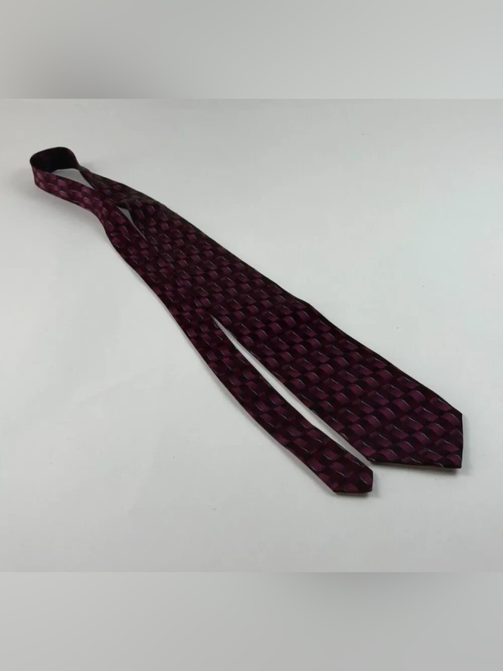 Grateful Dead Black Maroon Silk Tie Jahrhunderthal Hall 17th Set Necktie - Picture 6 of 9